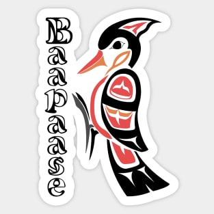 Red-Headed Woodpecker (Baapaase) Sticker